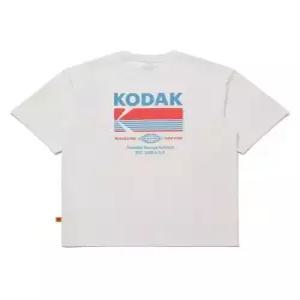 kodak 브리즈팝 에어로쿨 빅그래픽 반팔 티셔츠 IVORY