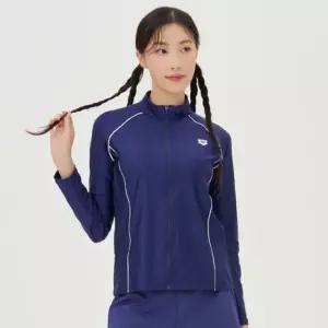 아레나 A4BL1QR48DPL 여성 래시가드 UV차단래시가드 엑티브 릴렉스핏 집업 래쉬가드 4219324