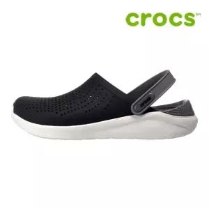 크록스 샌달 / 204592-05M / LiteRide Clog Black-Smoke