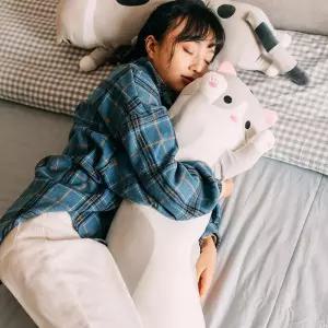 바디필로우 모찌 고양이 인형 쿠션 110cm 130cm 베개 동물 수면용 애착