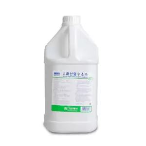 그린제약 과산화수소수 4L 1개 소독약 그린 과산화수소수 의약외품