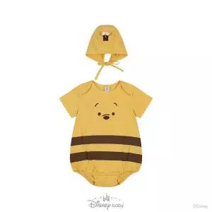 곰돌이푸꿀벌바디슈트(모자)(YELLOW) 79T327501