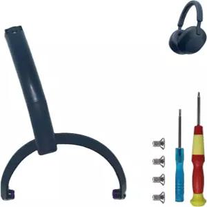 소니 WH-1000XM5 헤드폰용 회전 힌지 교체 헤드밴드 행거 브래킷 부품 액세서리 수리 키트 파란색-왼쪽