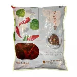 [반찬단지](냉장) 반찬단지 깻잎무침 4kg