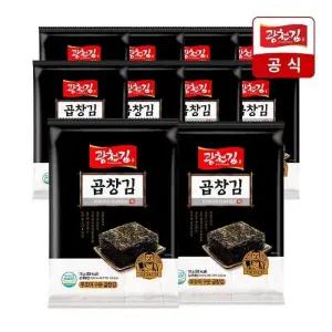 [광천김] 무조미 구운 곱창 전장김 18g x 10봉