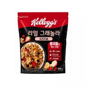 켈로그 리얼 그래놀라 400g 2개