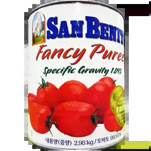 엄마의손맛 토마토캔 (퓨레 베니토 2.98K)X6 식당용포