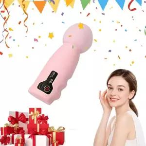 휴대용 미니 전기 마사지기 USB 충전식 4단계 속도 설정 바디 등 목 다리 허리 마사지에 다용도로 사용