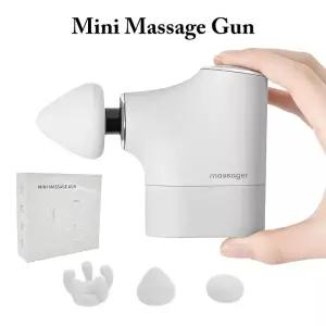 미니 마사지건 휴대용 심부 근육 마사지기 스마트 압력 센서 탑재 저소음 모터 다리 및 등 이완