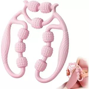 허리 복부 근육용 원형 마사지 롤러 링 다리 클립 스토브파이프 경락을 깨끗하게 해주는 휴대용 셀룰라이트