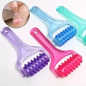 롤러 얼굴 마사지 다리 마사지기 팅 바디 슬리밍 지방 연소 근육 압력 침혈 자극