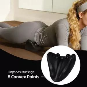 Psoas 근육 마사지 베개 Iliopsoas 장 마사지기 골반 이완 목 배 도구
