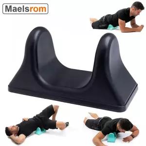 Psoas 근육 릴리스 깊은 조직 마사지 도구 뒤로 엉덩이 굴근 체육관 스포츠를위한 검은 이완