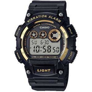 카시오 W-735H-1A2 진동알람 스포츠 전자손목시계
