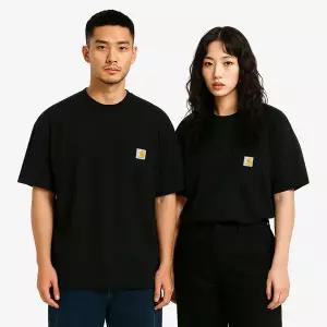 [칼하트] 포켓 반팔티 K87-BLK