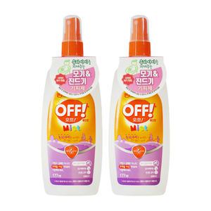 엘지 오프 OFF 미스트 모기 진드기 기피제 177ml 2개