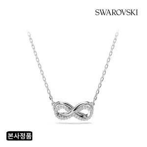 [롯데백화점]스와로브스키 [본사정품] Hyperbola 인피니티 로듐 목걸이 5687265