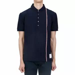 [톰브라운] RWB 스트라이프 PK 반팔티 (MJP196A J0138 415)