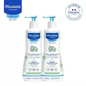 무스텔라 젠틀 클렌징 젤 500ml 2개 (올인원 워시) 635983