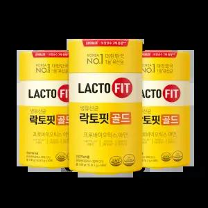 (150포)락토핏 생유산균 골드 50포 x 3통 5개월분 리뉴얼 프롤린 20억 온가족 유산균
