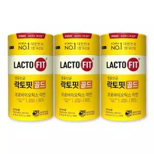 종근당건강 락토핏 골드 생유산균 2g X 50포 3박스 프로바이오틱스 20억 CFU