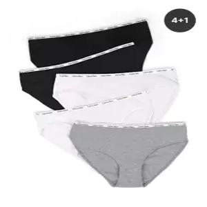 [캘빈클라인 언더웨어]CK 언더웨어 여자 속옷 삼각 비키니 5장 팬티세트 QP1094M-900