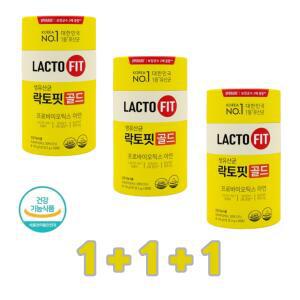종근당건강 락토핏 생유산균 골드 50포 100g 3통