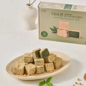 [롯데백화점]더바른 [더바른떡] 콩가루 쑥 인절미 600g 1박스 식사대용 선물용