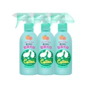 온더바디 발을씻자 코튼풋샴푸 자몽 385ml 3개