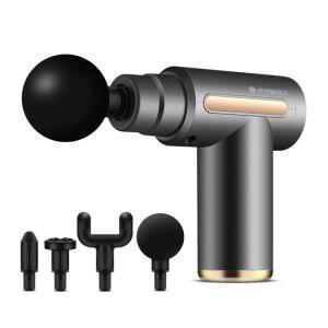 한일의료기 전신 진동 마사지기 4종헤드 무선 핸디형 미니 마사지건 HL-ZL1000 그레이