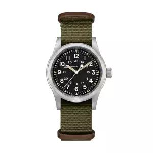 해밀턴 H69439931 카키 필드 매커니컬 38mm 남성 시계