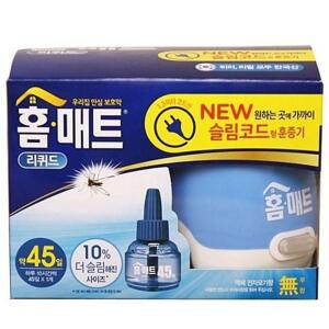 홈매트 리퀴드 코드형 세트 1p 에프킬라 모기약 모 모기제거제 제거제 에어로졸