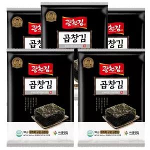 [G]광천김 무조미 곱창김 전장김 10봉/구운김