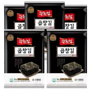[광천김][G]광천김 무조미 곱창김 전장김 10봉/구운김