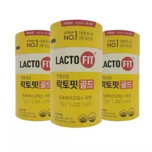 락토핏 골드 2g x 50포 x 3통