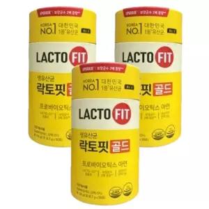 락토핏 골드 유산균 50포3통