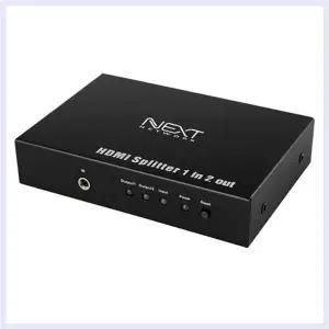 [알티피아]NEXT-0102SP 1대2 HDMI 분배기 HDMI 모니터분배기 서지보호기 랜플러그