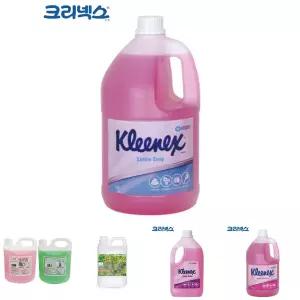 크리넥스 핸드워시 로션 솝 플로럴향 4L x 1개/대용량/액상/손세정/물비누/업소용/액상형