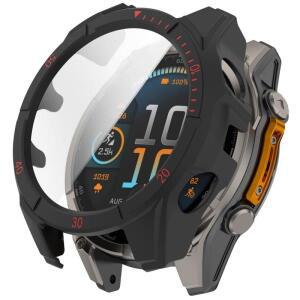 Garmin Descent Mk3i 용 강화 유리 케이스, 43mm 스마트 워치 스트랩 커버 필름, Mk 3i 보호대 쉘 범퍼 액