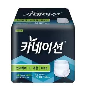 카네이션 팬티기저귀 대형 8팩 총80개 프리미엄 성인용 언더웨어