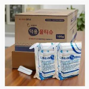 순백 물티슈 다용도 엠보 원단 순면 감촉 600매 업소용 대용량