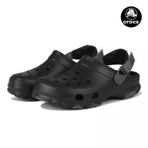 [CROCS]  클래식 올터레인 클로그 남자 여성 슬리퍼 샌들 블랙 206340-001
