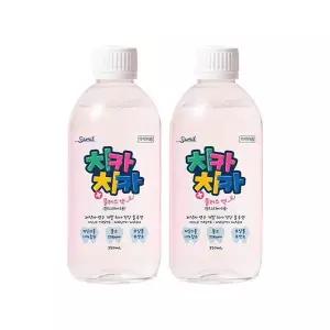 삼일제약 치카치카 플러스액 풍선껌맛 350ml 2개 / 충치예방 가글 무알콜 불소 자일리톨 함유