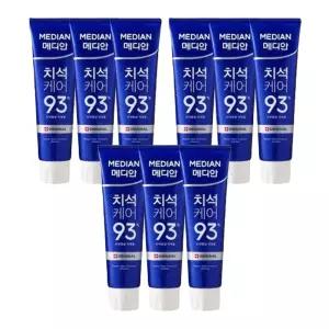 메디안 오리지널 치약 치석케어 120g x 9개