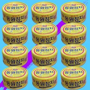 동원 참치 150g x 12개 라이트 스탠다드 살코기 동원참치 통조림 (1srr)