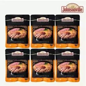 쟌슨빌 뉴 더진한 부대찌개 500g 6팩+라면사리 6팩