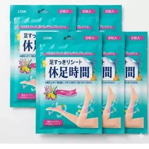 쿨링시트 6매입 4+2 총6개 무겁고 피곤한다리 시원 쿨링