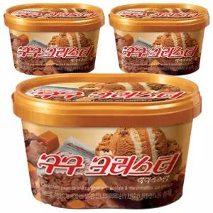 슈팅냉동 구구크러스터 오리지널, 660ml, 3개