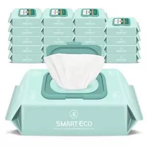 스마트에코 물티슈 모데라토 캡형 80매X20ea Box/도톰한/학교/회사/사무실/업소/식당/탕비실/휴대용/세정