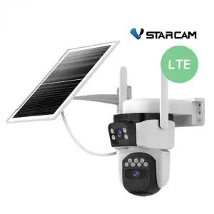 [핫트랙스]무선 LTE 5G 지원 실외 가정용 듀얼랜 IP CCTV 태양광 충전 클라우드카메라(WFLQK13)